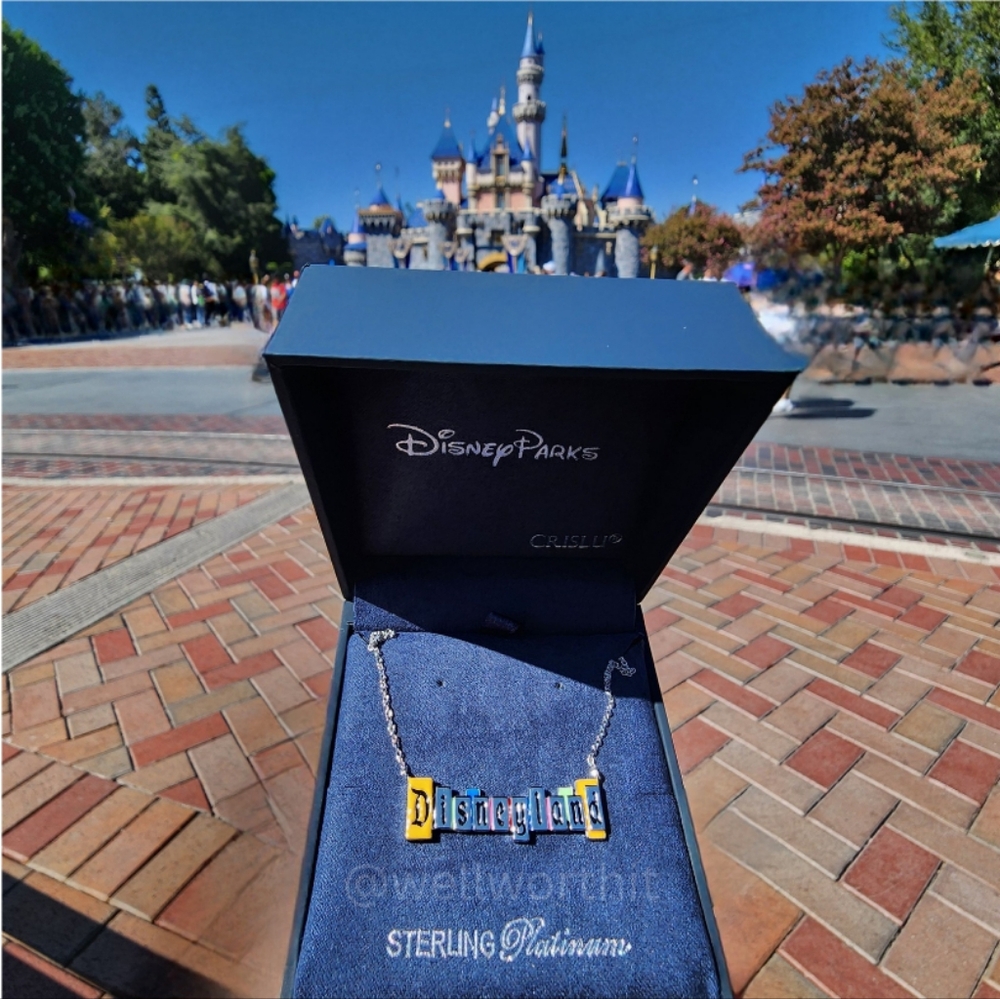 Disneyland Marquee Necklace by Crislyjewelry